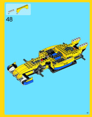 LEGO 5767 instructions page 49 – build guide