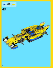 LEGO 5767 instructions page 50 – build guide