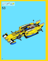 LEGO 5767 instructions page 54 – build guide