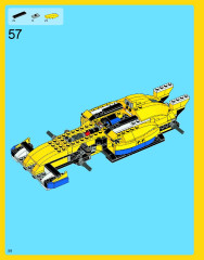 LEGO 5767 instructions page 58 – build guide