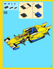 LEGO 5767 instructions page 59 – build guide