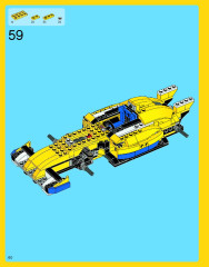 LEGO 5767 instructions page 60 – build guide