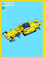 LEGO 5767 instructions page 62 – build guide