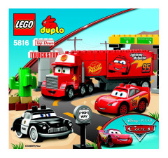 LEGO 5816 instructions page 1 – build guide