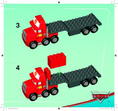 LEGO 5816 instructions page 3 – build guide