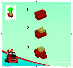 LEGO 5816 instructions page 8 – build guide