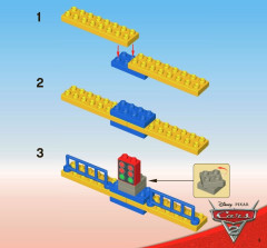 LEGO 5819 instructions page 3 – build guide