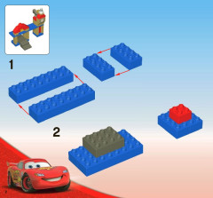 LEGO 5828 instructions page 2 – build guide