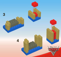 LEGO 5828 instructions page 3 – build guide