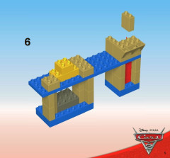 LEGO 5828 instructions page 5 – build guide