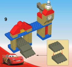LEGO 5828 instructions page 8 – build guide