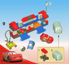 LEGO 5829 instructions page 10 – build guide