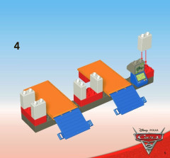 LEGO 5829 instructions page 5 – build guide