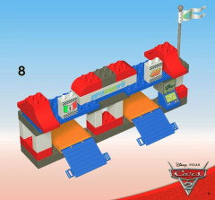LEGO 5829 instructions page 9 – build guide