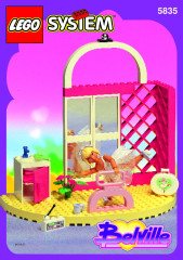 LEGO 5835 instructions page 1 – build guide