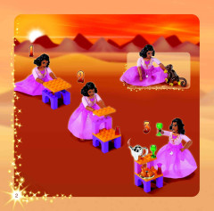 LEGO 5857 instructions page 2 – build guide