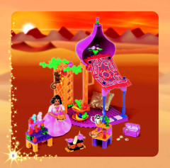 LEGO 5857 instructions page 8 – build guide