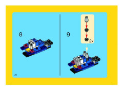 LEGO 5864 instructions page 20 – build guide