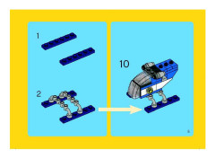 LEGO 5864 instructions page 5 – build guide