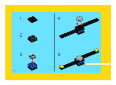LEGO 5864 instructions page 8 – build guide