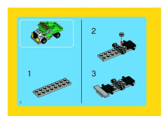 LEGO 5865 instructions page 2 – build guide