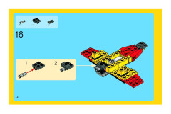 LEGO 5866 instructions page 14 – build guide