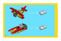 LEGO 5866 instructions page 2 – build guide