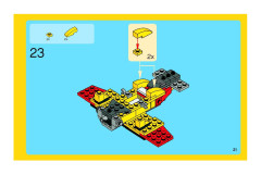 LEGO 5866 instructions page 21 – build guide