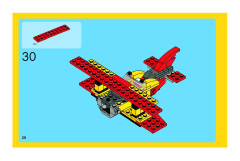 LEGO 5866 instructions page 28 – build guide