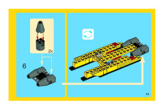 LEGO 5866 instructions page 43 – build guide