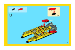 LEGO 5866 instructions page 45 – build guide