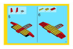 LEGO 5866 instructions page 5 – build guide