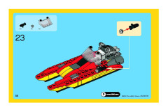 LEGO 5866 instructions page 56 – build guide