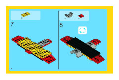 LEGO 5866 instructions page 6 – build guide