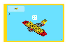 LEGO 5866 instructions page 7 – build guide