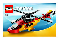 LEGO 5866 instructions page 1 – build guide