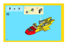LEGO 5866 instructions page 14 – build guide