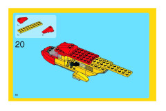 LEGO 5866 instructions page 18 – build guide