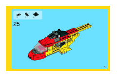 LEGO 5866 instructions page 23 – build guide