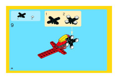 LEGO 5866 instructions page 28 – build guide