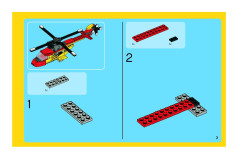 LEGO 5866 instructions page 3 – build guide