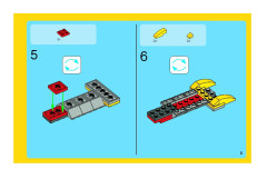 LEGO 5866 instructions page 5 – build guide