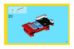 LEGO 5867 instructions page 19 – build guide