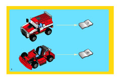 LEGO 5867 instructions page 2 – build guide