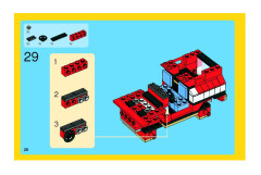 LEGO 5867 instructions page 28 – build guide