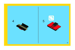LEGO 5867 instructions page 41 – build guide