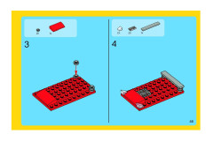 LEGO 5867 instructions page 45 – build guide