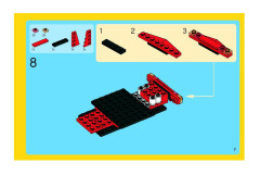 LEGO 5867 instructions page 7 – build guide