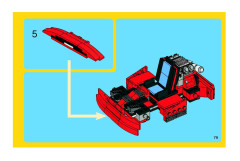 LEGO 5867 instructions page 79 – build guide