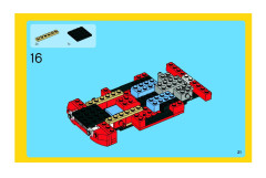 LEGO 5867 instructions page 21 – build guide